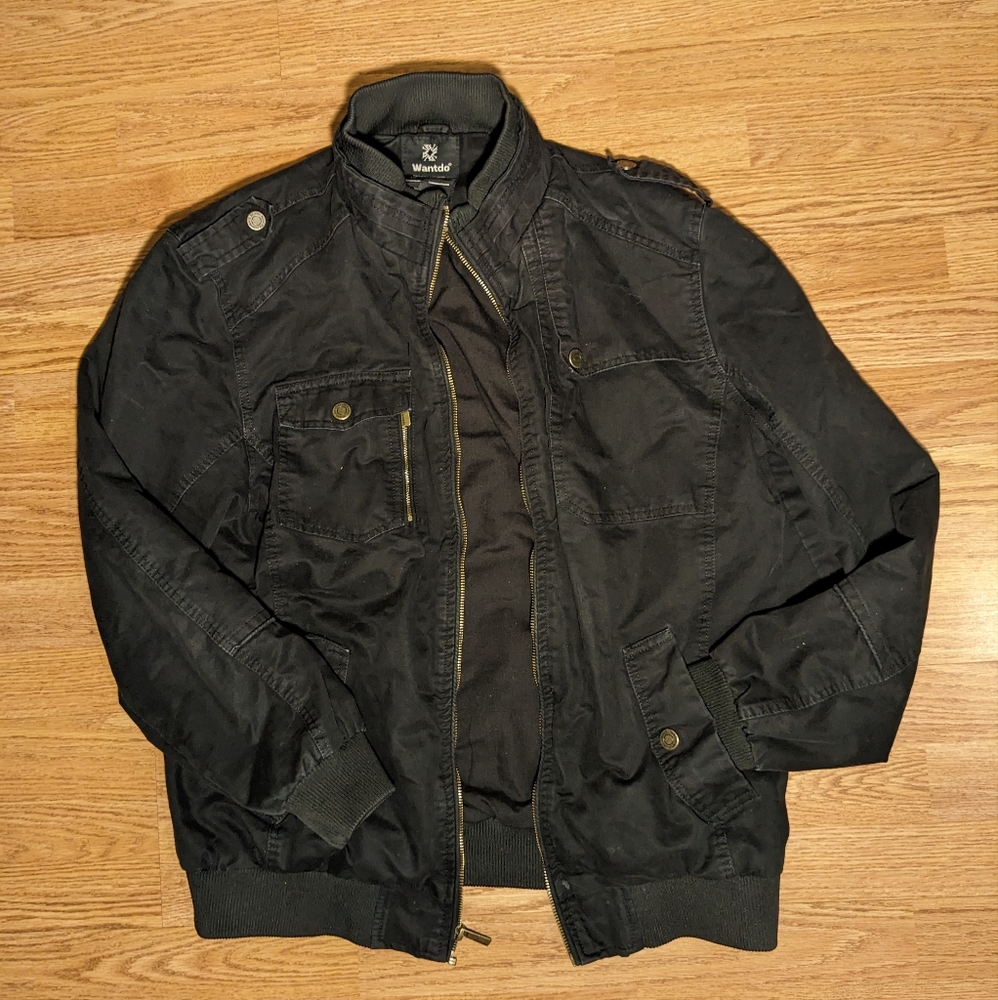 Large Black Wantdo Tactical Jacket